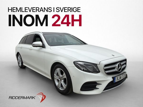 Mercedes E220 d 194hk AMG Värmare Pano 360° Dragkrok - 2018
