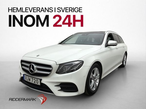 Mercedes E220 d 194hk AMG Värmare Pano 360° Dragkrok - 2018