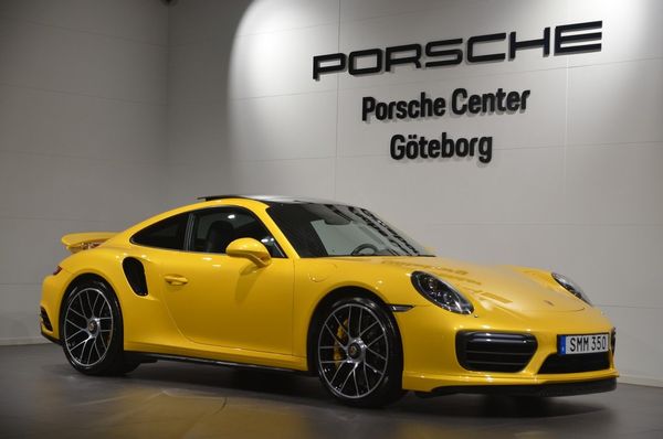 Porsche 991 911 Turbo S / Saffron Yellow Metallic / Nyservad / PPF - 2018