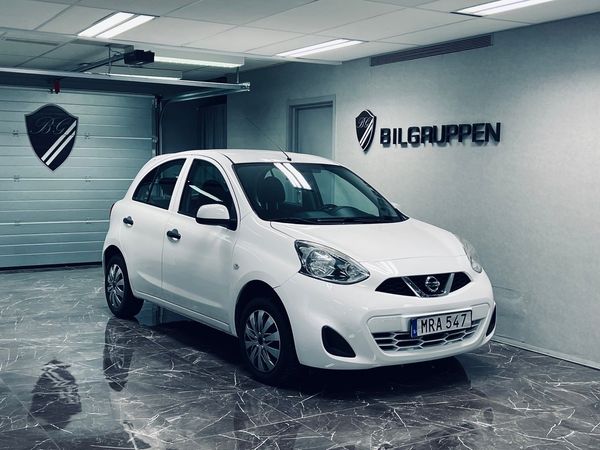 Nissan Micra 1.2 80hk|Nybesiktigad|Lågmilare|Fullservad| - 2016