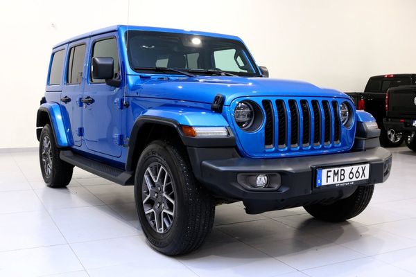 Jeep Wrangler Unlimited 4xe 379hk /Alpine / Keyless / Drag /Soft top - 2021