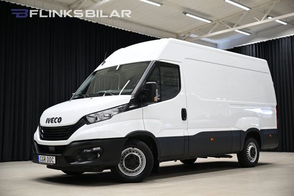 Iveco Daily 136HK L3H2 Automat|Webasto|3.5ton-dragvikt|Lågmil|Moms - 2023