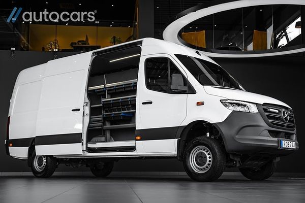 Mercedes Sprinter 319 CDI 190hk 4x4|Leasbar|Inredd|SE UTR! - 2024