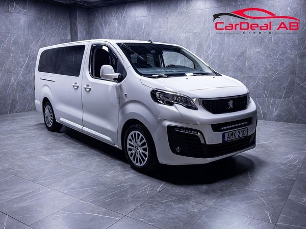 Peugeot Traveller 2.0 BlueHDi 9-Sits LED-ramp CarPlay Döda vinkel Drag - 2020