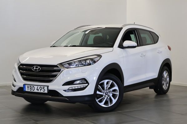 Hyundai Tucson 1.6 T-GDI AWD DCT ComfortPlus Drag V-Hjul P-Sens NYSERV - 2016