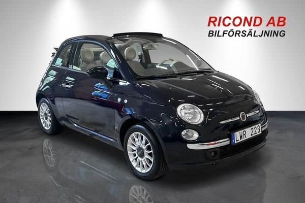 Fiat 500 C 1.2 8V LOUNGE CAB KAMREM BYTT - 2012