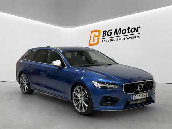 Volvo V90 D4 190HK AWD Aut R-Design Drag/Värmare/Keyless/Se Spec - 2017