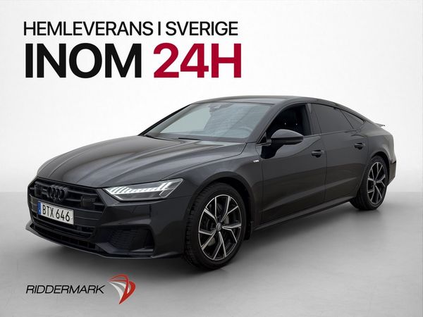 Audi A7 50 TDI Q S-Line Värmare B&O Drag Skinn 360° Cockpit - 2019