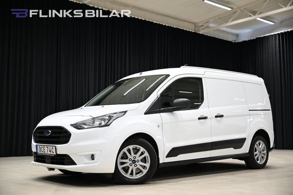 Ford Transit Connect 100HK L2|Automat|Dubbeldörr|Drag|Värmare|Moms - 2021