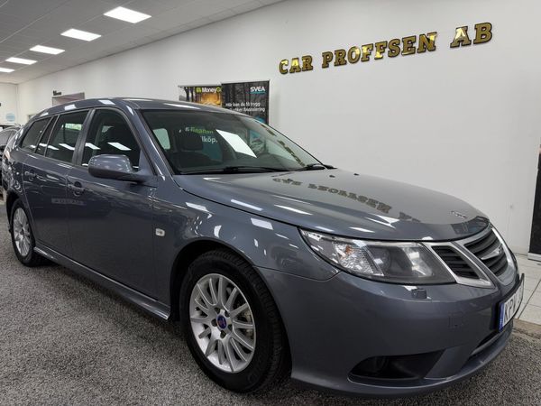 Saab 9-3 SportCombi 1.8t BioPower Linear, NY SERVAD, NY BESKITAD - 2010