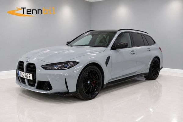 BMW M3 Competition XDrive Touring Sv-såld 360° LASER HUD MOMS - 2024