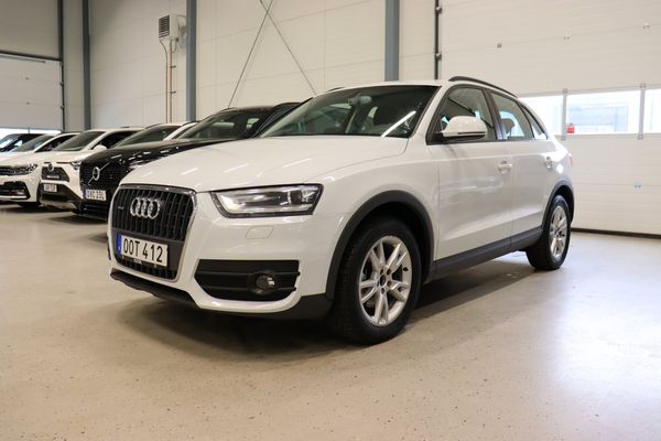 Audi Q3 2.0 TDI quattro Comfort M-Värm Bluetooth 2-Ägare 177hk - 2014