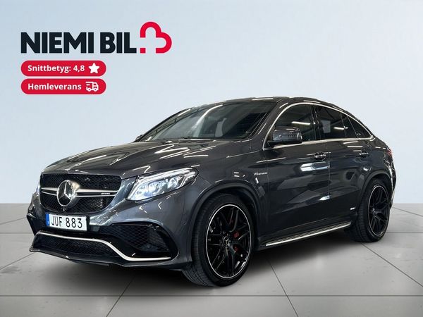 Mercedes GLE63 AMG S 4MATIC Coupé 360/Pano/B&O/Drag/Skinn/585hk - 2016
