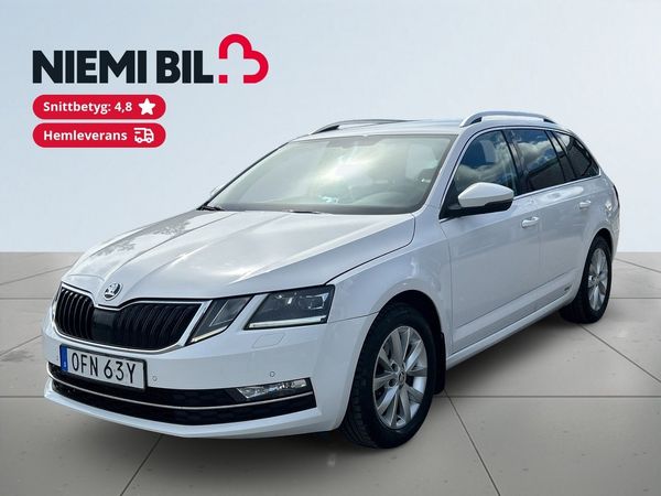 Skoda Octavia Kombi 1.5 TSI Sov-däck/Kamera/P-sens/Skinn/Lågskatt - 2020
