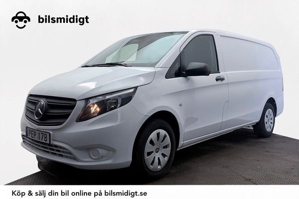 Mercedes Vito 110 CDI 2.8t L2 Lång Drag 3-sits Kamera Värmare MOMS - 2023