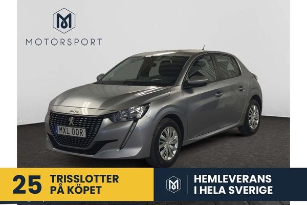 Peugeot 208 1.2 PT 75hk Apple Carplay Farthållare Android auto - 2021