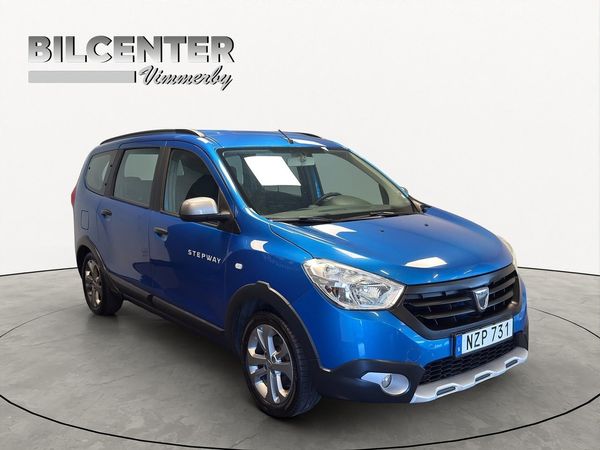 Dacia Lodgy Stepway 1.2 TCe 7-Sits Välskött Drag - 2016