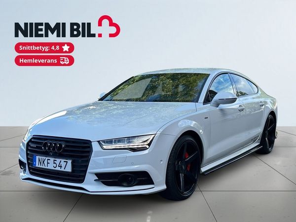 Audi A7 Sportback 3.0 TDI V6 Sport Edition Kamera/HuD/Halvskinn - 2015