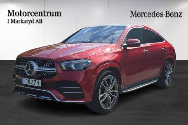 Mercedes GLE350 350 de 4M Coupé AMG/Pano/Night-P/Drag/Läder/MOMS - 2022