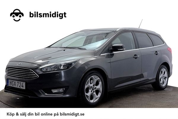 Ford Focus Kombi 2.0 TDCi Titanium Aut Drag P-Sens 150hk - 2016