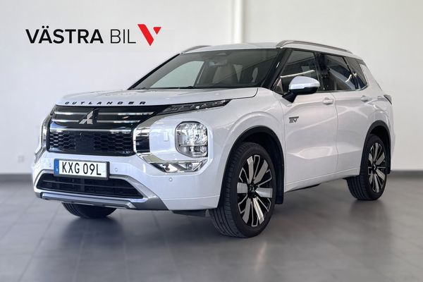 Mitsubishi Outlander PHEV CVT Instyle + Pack Glastak | Massage | Värmare|20" - 2025