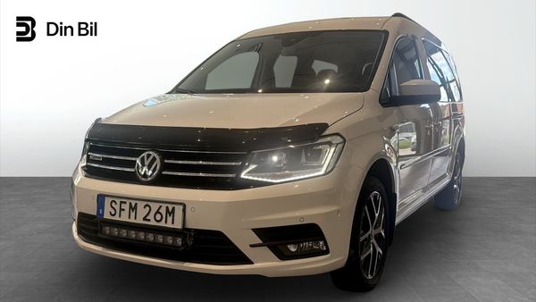 Volkswagen Caddy Maxi Kombi TDI 4M DSG 7-sits/Drag/Värmare - 2019