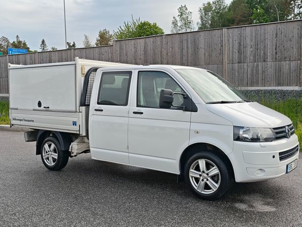 Volkswagen Transporter Dubbelhytt 2.0 TDI 4Motion 5-Sits D-värmare Drag - 2015