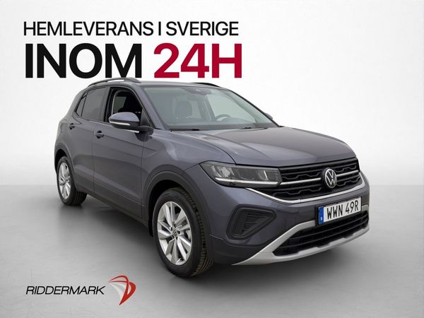 Volkswagen T-Cross 1.0 TSI Life Cockpit CarPlay Adptv-Fart - 2026