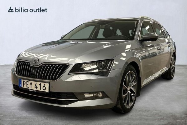 Skoda Superb Kombi 2.0 TDI L&K B-kam Drag Skinn Navi Canton Nybesikt - 2017