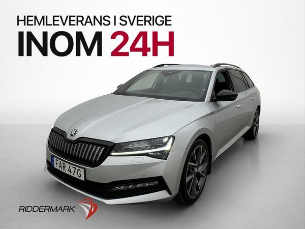 Skoda Superb 1.4 Plug-in hybrid 218hk Värmare Kamera Drag - 2021