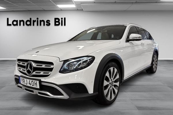 Mercedes E220 d 4MATIC All-Terrain Pano Drag Värmare 360 Burmeste - 2019