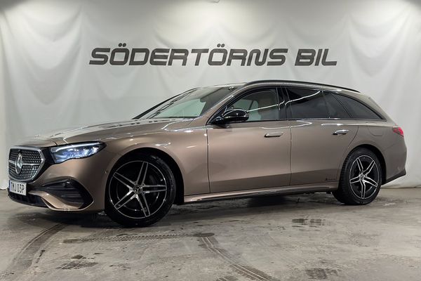 Mercedes E300 T e AMG LÄDER KAMERA GPS MOMSBIL - 2024