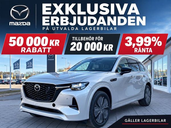 Mazda CX-80 2.5 e-SKYACTIV PHEV 327 hk, 8AT, AWD, Homura Plus CAHO - 2026