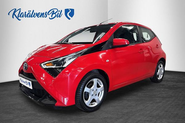 Toyota Aygo 5-dörrar 1.0 VVT-i X-PLAY MOMSAD (72hk) BKamera CarPlay - 2021