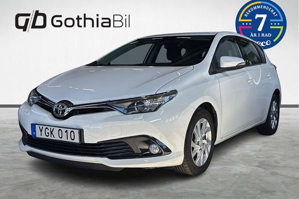 Toyota Auris 1.2 Turbo Active (116 hk) Farthållare Backkamera - 2016