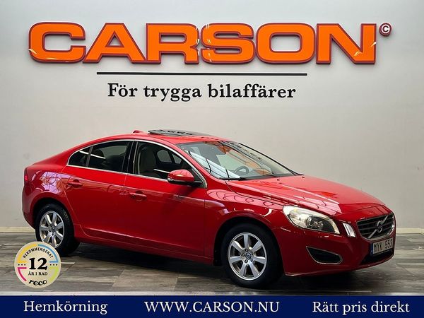 Volvo S60 D5 Geartronic Summum Navi Glastaklucka Värmare - 2013