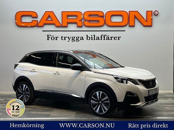 Peugeot 3008 HÖSTREA*GT+ HYBRID 4WD 300hk Navi Carplay Backkamera - 2019