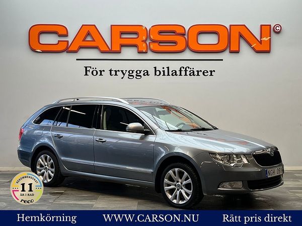Skoda Superb Kombi 2.0 TDI 4x4 Ambition Värmare Navi Kamrem Bytt! - 2013