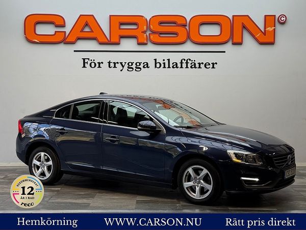 Volvo S60 HÖSTREA*D4 Momentum Värmare PDC Bak Läder Kamrem bytt! - 2015