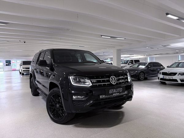 Volkswagen Amarok 3.0 V6 258hk Aventura Black 4M Kåpa Värmare Släde Moms - 2020
