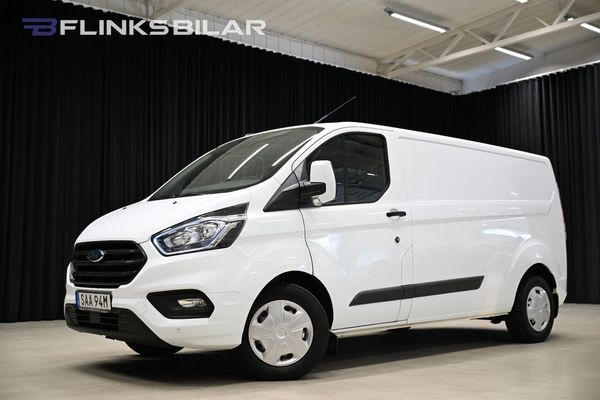 Ford Transit Custom 130HK L2|Automat|Drag|Värmare|Backkamera|Leasbar - 2024