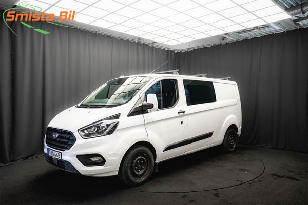 Ford Transit Custom 340 Crew Van LÅNG L2 6-sits D-VÄRM KAMERA MOMS - 2020