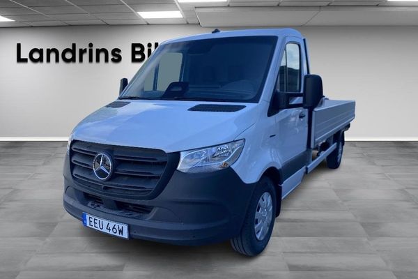 Mercedes e-Sprinter 420 113 kWh Flakbil Omgående leverans - 2025