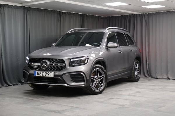 Mercedes GLB200 AMG Premium 7-sits Värmare 360 Keyless Drag Moms - 2025