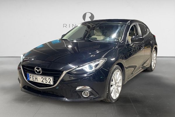 Mazda 3 Sport 2.2 SKYACTIV-D 150 HK AUT NAVI BOSE PDC 0.41L/MIL - 2013