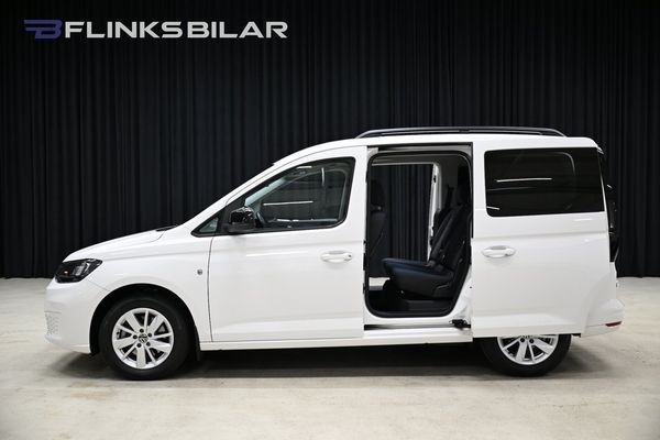 Volkswagen Caddy DSG 122HK Kombi|5-Sits|Dubbeldörr|Drag|Värmare|Leasbar - 2023