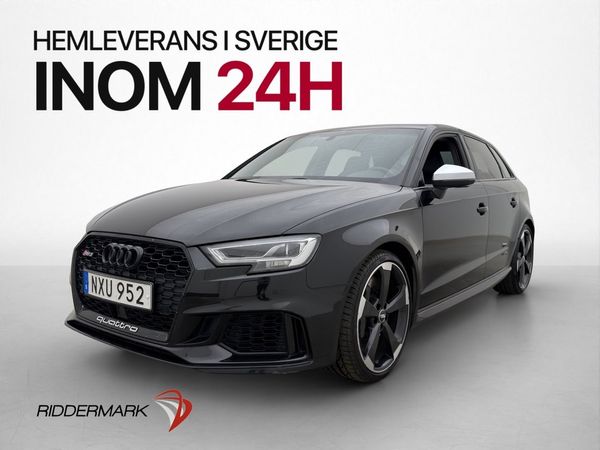 Audi RS3 2.5 TFSI Q 400hk Cockpit B&O Navi B-Kamera Skinn - 2018