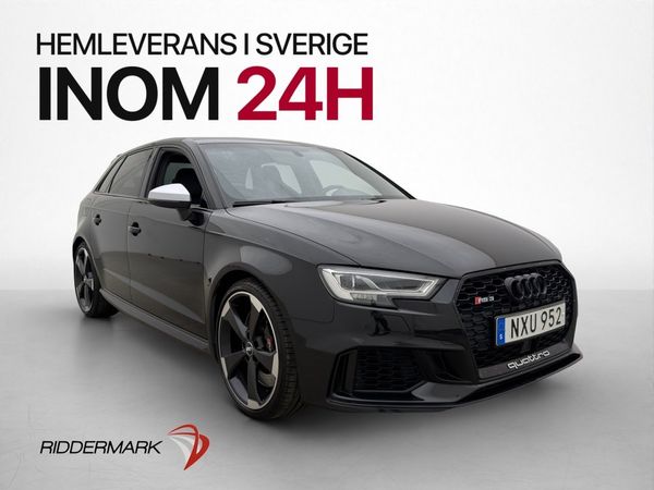 Audi RS3 2.5 TFSI Q 400hk Cockpit B&O Navi B-Kamera Skinn - 2018
