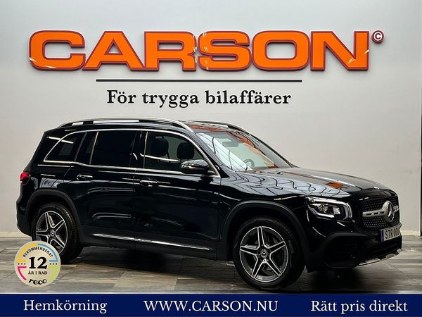 Mercedes GLB200 d AMG Line Pano Navi Backkamera Widescreen 7-Sits - 2023