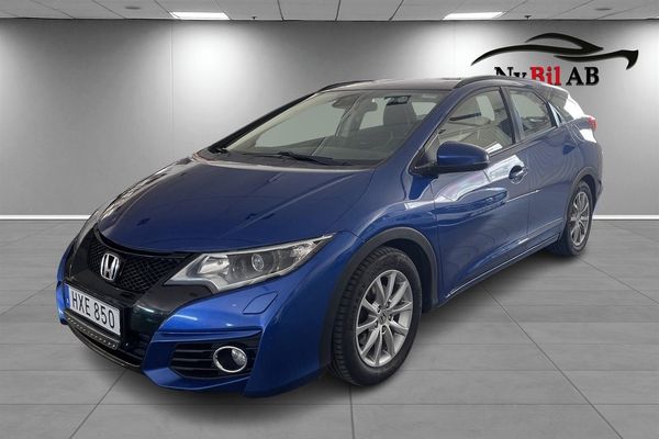 Honda Civic Tourer 1.6 i-DTEC Manuell, 120hk Elegance - 2016